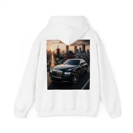 Rolls Royce Ghost Black Tokyo City Sunset