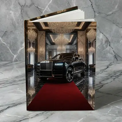 Rolls Royce Cullinan Black SUV Grand Lobby
