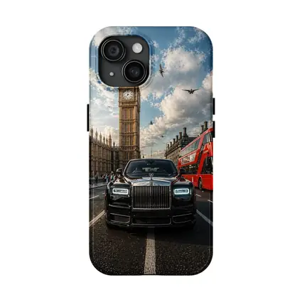 Rolls Royce Phantom London Big Ben Street