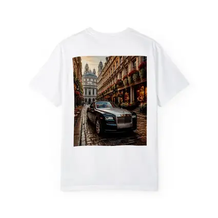 Rolls Royce Dawn Parked on London Cobblestone Street
