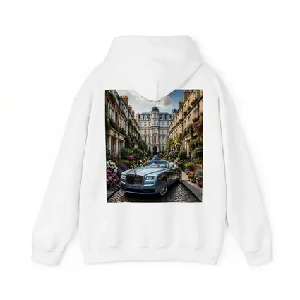 Rolls Royce Dawn On London Cobblestone Street