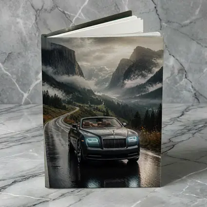 Rolls Royce Dawn Wet Mountain Road Drive