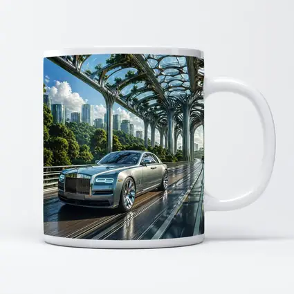 Rolls Royce Ghost Futuristic Bridge City