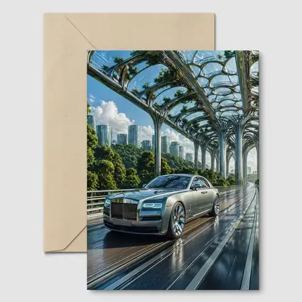 Rolls Royce Ghost Futuristic Bridge City