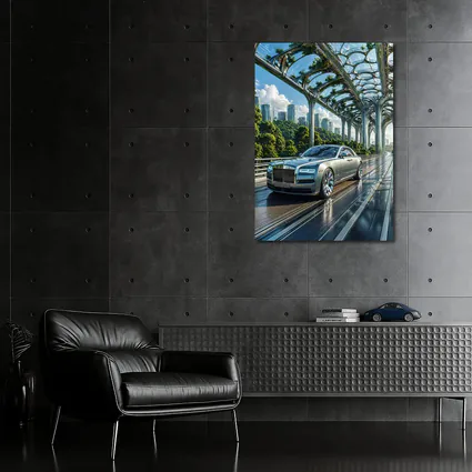 Rolls Royce Ghost Futuristic Bridge City