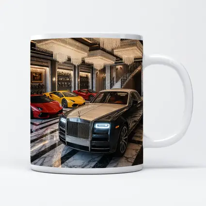 Rolls Royce Phantom Luxury Garage Crystal Chandeliers