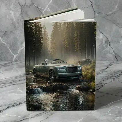 Rolls Royce Dawn Convertible Forest Stream