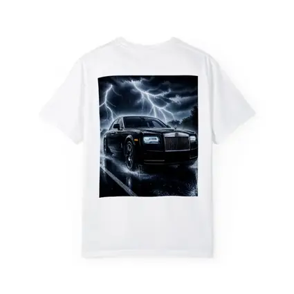 Rolls Royce Phantom Black Stormy Night Drive