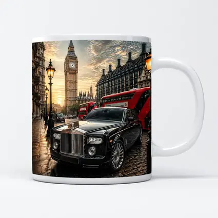 Rolls Royce Phantom Big Ben London Street