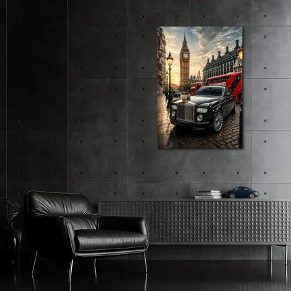 Rolls Royce Phantom Big Ben London Street