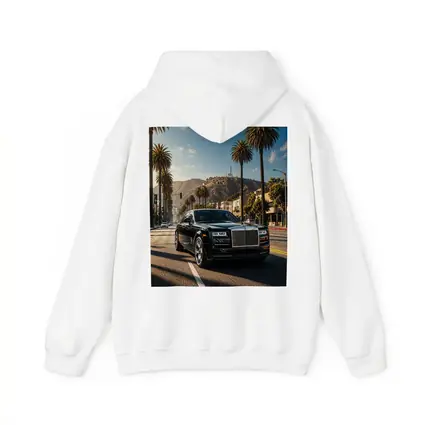 Rolls Royce Phantom Cruising Los Angeles Street