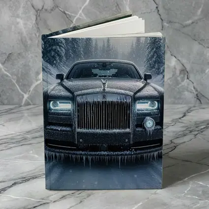 Rolls Royce Phantom Frozen Winter Snow Forest