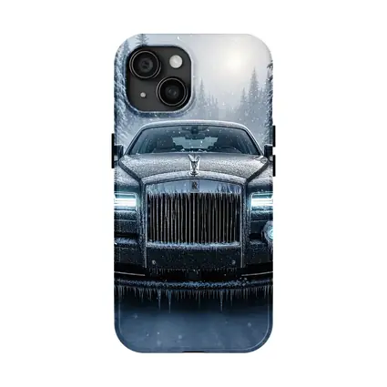 Rolls Royce Phantom Frozen Winter Snow Forest
