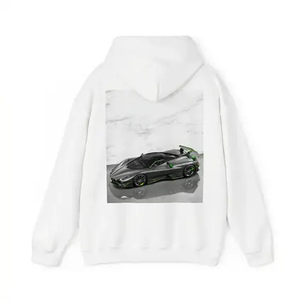 SSC North America Supercar Green Marble Background