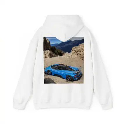 SSC North America Blue Supercar Mountain Setting