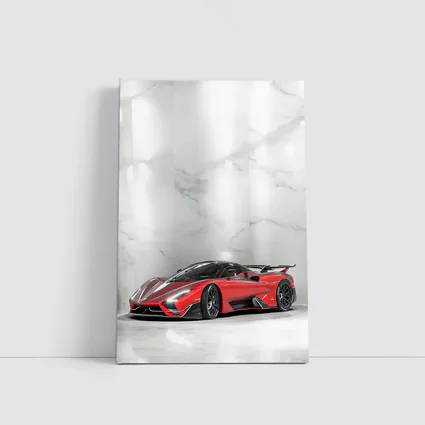 SSC North America Supercar Marble White Showroom