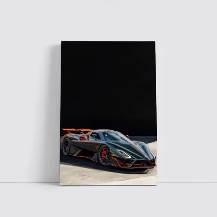 SSC Tuatara Supercar Dark Studio Setting