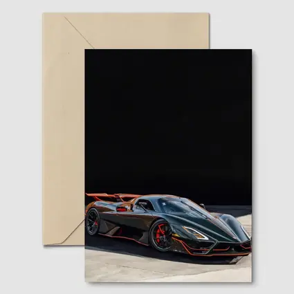 SSC Tuatara Supercar Dark Studio Setting