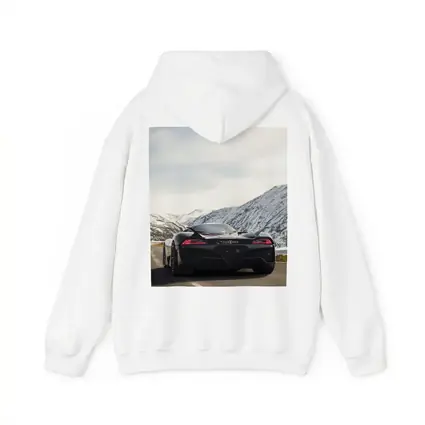 SSC Tuatara Supercar Snowy Mountain Road