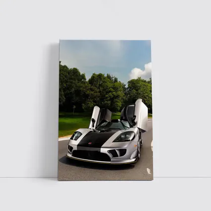 Saleen S7 Supercar Doors Open Road