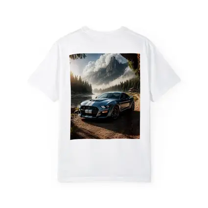 Ford Mustang Shelby GT500 Mountain Forest Scene