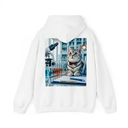 American Shorthair Cat Scientist Laboratory Setting