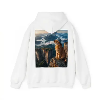 Scottish Fold Cat Mountain Summit Scenic View