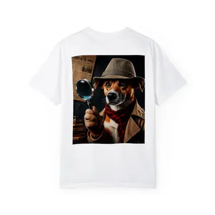 Jack Russell Terrier Detective Dog Newspaper