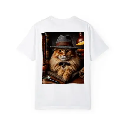 Detective Maine Coon Cat Library Books