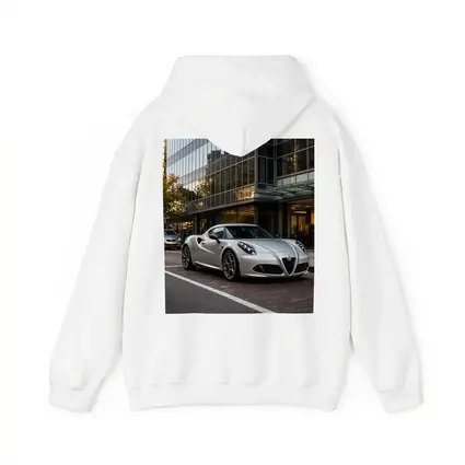 Alfa Romeo 4C Silver Urban City Street