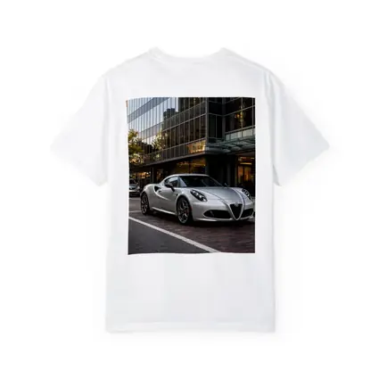 Alfa Romeo 4C Silver Urban City Street