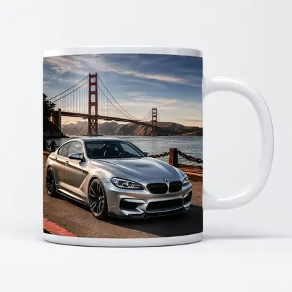 BMW M6 Gran Coupe Golden Gate Bridge