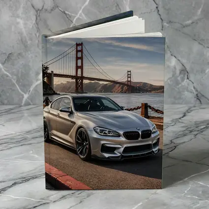 BMW M6 Gran Coupe Golden Gate Bridge