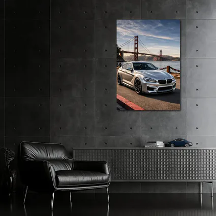 BMW M6 Gran Coupe Golden Gate Bridge