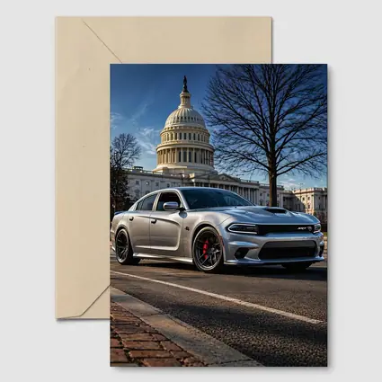 Dodge Charger SRT Hellcat Washington DC Capitol