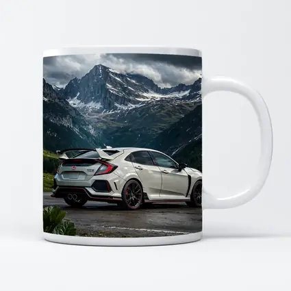 Honda Civic Type R Mountain Alpine Road