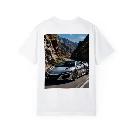 Acura NSX Silver Car Mountain Road