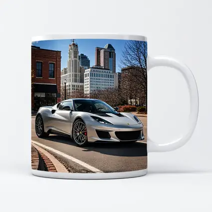 Silver Lotus Evora City Street Background
