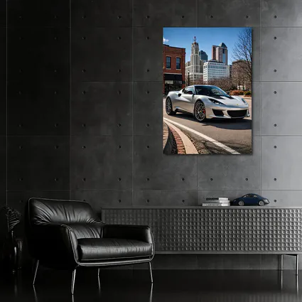 Silver Lotus Evora City Street Background