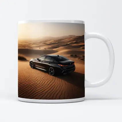 Black BMW 2 Series Desert Sand Dunes