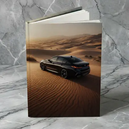 Black BMW 2 Series Desert Sand Dunes