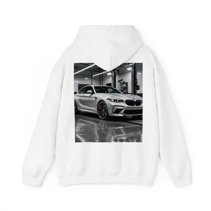 BMW M2 Silver Coupe Inside Garage