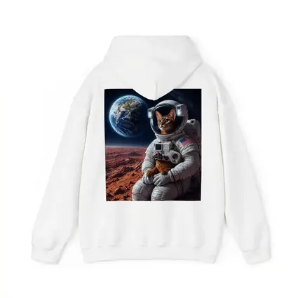 Abyssinian Cat Astronaut On Mars Earth