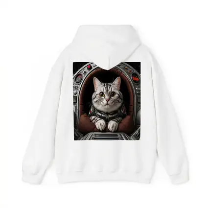 American Shorthair Cat Astronaut Starship Cockpit
