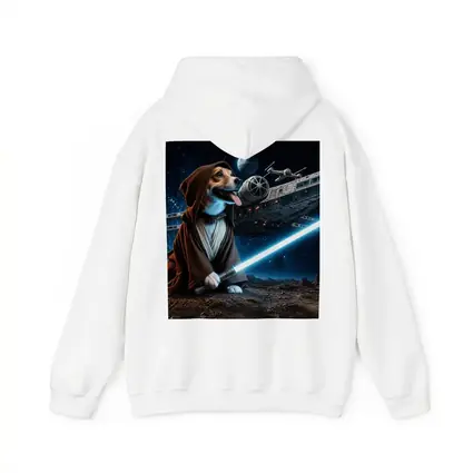 Beagle Jedi Knight Lightsaber Space Battle