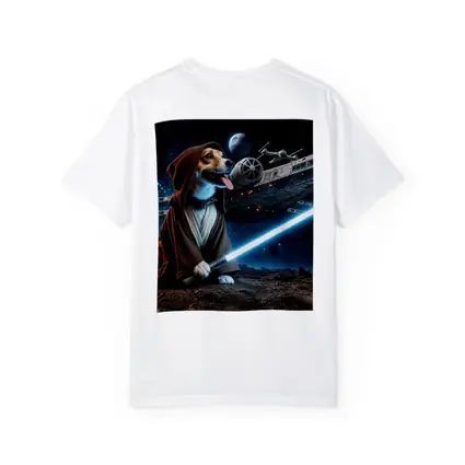 Beagle Jedi Knight Lightsaber Space Battle
