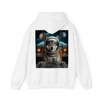 Wolf Astronaut Space Cockpit Cosmic Adventure