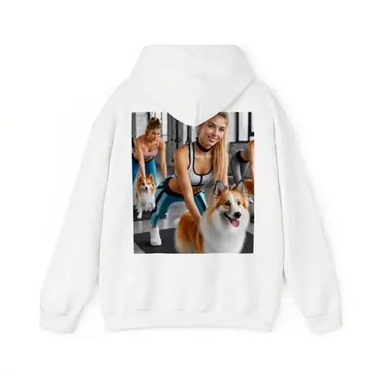 Women Working Out With Shetland Sheepdogs Gym