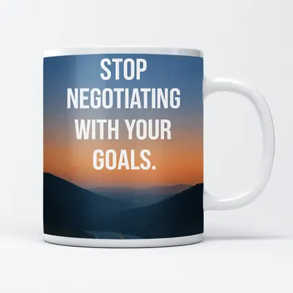 Stop Negotiating With Your Goals Motivational