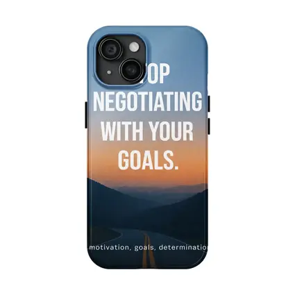 Stop Negotiating With Your Goals Motivational